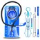 WACOOL 2L 25L 3L BPA Free PEVA Hydration Pack Bladder LeakProof Water Reservoir Hydration Bladder With Cleaning Kit 2L