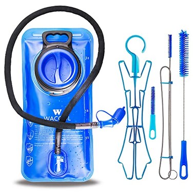 WACOOL 2L 25L 3L BPA Free PEVA Hydration Pack Bladder LeakProof Water Reservoir Hydration Bladder With Cleaning Kit 2L