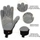 Intra-FIT IntraFIT Climbing Gloves Lightweight Breathable Perfect for Rock Tree Wall Mountain Climbing
