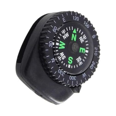 Enyolidimk Black Button Compass Mini Survival Compass for Hiking Oil Filled Mini Pocket for CampingHiking Survival Boating Electronics and GadgetsElectronics and Gadgets
