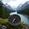WLngtv Black Waterproof Pocket Watch Compasses Navigation Compasses Professional Clear Camping Hiking Pocket Hiking Survival Gadgets