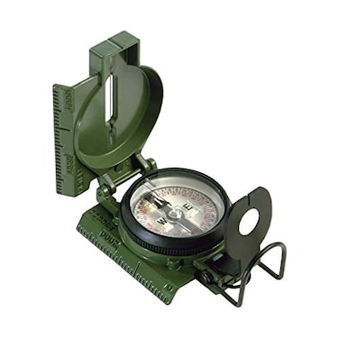 Cammenga Official US Military Tritium Lensatic Compass Olive Drab Accurate Waterproof Hand Held Compasses with Pouch for Hiking Camping Navigation Survival Backpacking Orienteering