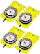 Gejoy 4 pcs Orienteering Compass Advanced Scout Compass for Hiking Wilderness Survival Gifts for Kids Outdoor Hunting Camping Backpacking