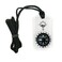 Sun Company MiniComp II Mini Orienteering Compass With Rotating Bezel EasytoRead Zipperpull Compass for Jacket Parka or Pack