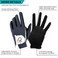 FINGER TEN Golf Gloves Men Right Left Handed Golfer Mens Glove RainGrip Hot Wet Weather Value 6 Pack All Weather in Grey MediumLarge Grey MediumLarge Left