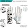 FINGER TEN Mens Golf Gloves Left Hand Right with Ball Marker 2 Pack Weathersof Grip Soft Comfortable Fit Size Small Medium ML Large XL Medium Worn on Right Hand