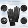 FINGER TEN New Men Winter Golf Gloves with Ball Marker Grip Performance Value 1 Pair XL Cold Weather Windproof Size from Medium to XXL XLarge