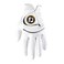 FootJoy Mens StaSof Golf Glove White Small Worn on Right Hand