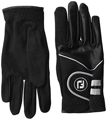 FootJoy Womens RainGrip Prior Generation Golf Gloves Pair Black MediumLarge Pair