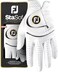 FootJoy Womens StaSof Golf Glove White Medium Worn on Left Hand