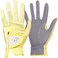 GH CLUB GH Womens Leather Golf Gloves One Pair Plain Both Hands Yellow 19 S