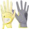 GH CLUB GH Womens Leather Golf Gloves One Pair Plain Both Hands Yellow 19 S