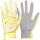GH CLUB GH Womens Leather Golf Gloves One Pair Plain Both Hands Yellow 19 S