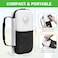 SLINRKE Golf Glove Holder Case with Glove Shaper Protective Hard Shell Golf Accessories Case Bag with 2 Dividers Fits Balls Tees Markers Ideal Gift White