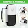 SLINRKE Golf Glove Holder Case with Glove Shaper Protective Hard Shell Golf Accessories Case Bag with 2 Dividers Fits Balls Tees Markers Ideal Gift White