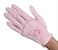 Lady Classic Soft Flex Golf Glove for Women with Magnetic Ball Marker Comfortable Grip Removable Marker Soft Leather Palm Patch Stylish Flexible Ladies Golf Glove PinkLeft HandM