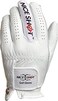 Nice Shot The Bird Golf Glove White Cabretta Leather Mens Left Hand Cadet Large