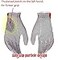 PGM Womens Golf Glove One Pair Improved Grip System Cool and Comfortable Pink 21 XL
