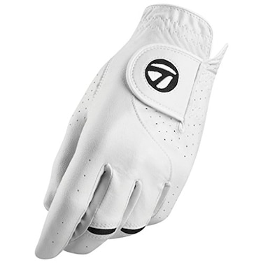 TaylorMade Golf STRATUS TECH WOMENS GLOVE WHITE LEFT HAND LARGE WHITELARGE WORN ON LEFT HAND