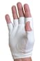 Tourna Tennis GloveMens Half FingerMediumRight White Model Number TGHMMR