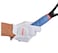 Tourna Tennis GloveMens Half FingerMediumRight White Model Number TGHMMR