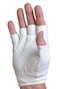 Tourna Tennis GloveMens Half FingerMediumRight White Model Number TGHMMR