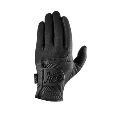 Vice Golf Duro Black Golf Glove Features Highly Durable Synthetic Suede Great fit and Feel ML Left