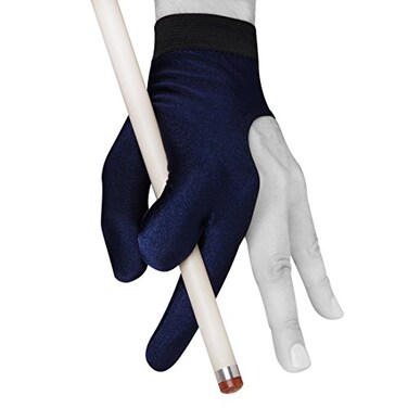 Fortuna Billiard Billiard Pool Cue Glove Classic for Left Hand Blue Small