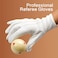 CRICAL Billiard Gloves Competition Referee Gloves White 2PCS Pool Snooker Comfortable Professional Accessories