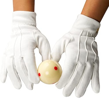 CRICAL Billiard Gloves Competition Referee Gloves White 2PCS Pool Snooker Comfortable Professional Accessories