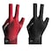 gofidin Gofidin 2 PCS Breathable Pool Gloves Spandex Snooker Left Hand Three Fingers Glove Elasticity Billiard Training Accessories
