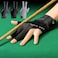 gofidin Gofidin 2 PCS Breathable Pool Gloves Spandex Snooker Left Hand Three Fingers Glove Elasticity Billiard Training Accessories
