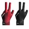 gofidin Gofidin 2 PCS Breathable Pool Gloves Spandex Snooker Left Hand Three Fingers Glove Elasticity Billiard Training Accessories