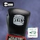 CLETO REYES Professional Extra Padding Boxing Gloves for Training Sparring and Punching for Men and Women MMA Kickboxing Muay Thai Hook and Loop 16 oz Black Red
