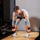 AEOLOS Leather Gymnastics Hand GripsGreat for GymnasticsPull upWeight LiftingKettlebells and Cross Training Black Large