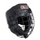 Ringside Safety Cage Boxing Headgear with Full Face Medium Black