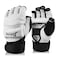 Xinluying Punch Bag Boxing Martial Arts MMA Sparring Grappling Muay Thai Taekwondo Training PU Leather Wrist Wraps Gloves