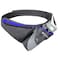PYFK Running Belt Hydration Waist Pack with Water Bottle Holder for Men Women Waist Pouch Fanny Bag Reflective Blue