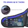 PYFK Running Belt Hydration Waist Pack with Water Bottle Holder for Men Women Waist Pouch Fanny Bag Reflective Blue