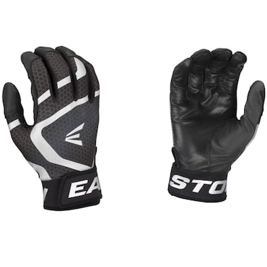 Easton MAV GT Baseball Batting Gloves BlackBlack Youth Small