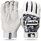 Franklin Sports Adult MLB Digitek Batting Gloves Large Pair GreyWhiteBlack