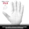 Franklin Sports CFX FP Softball Batting Gloves Pair Womens Small WhiteChrome
