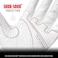 Franklin Sports Youth MLB ShokSorb X Batting Gloves Youth Small Pair WhiteChrome