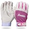 Franklin Sports Youth Teeball Batting Gloves Youth Flex Kids Batting Gloves for Teeball Baseball Softball WhitePink Tee Ball Medium