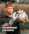 T1TAN White Beast 30 Goalkeeper Gloves Without Finger Protection Soccer Goalkeeper Gloves Size 6