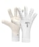 T1TAN White Beast 30 Goalkeeper Gloves Without Finger Protection Soccer Goalkeeper Gloves Size 6