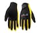 EXCEREY Diving Gloves for Snorkeling Water Sports AntiScratch Yellow L