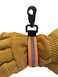 LINE2design Heavy Duty Firefighter Glove Strap with Orange Reflective Trim Ultimate Turnout Gear Bags Firefighting Glove Safety Strap