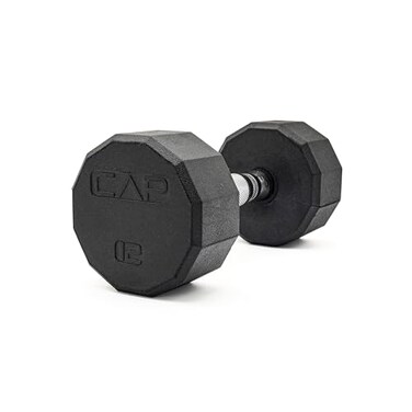 CAP Barbell 12Sided Coated Dumbbell 12 LB