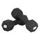 CAP Barbell 9 LB Neoprene Dumbbell Hand Weights Pair Black